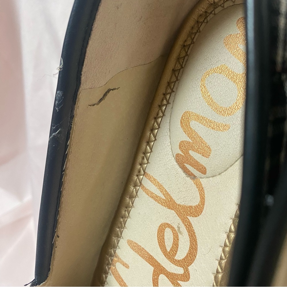 Sam Edelman LORENZO Plaid Loafers with Chain Women's Size US 8.5 Dark Academia - Picture 3 of 7